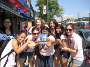 One of the events from our Frosh week was a Scavenger Hunt around Toronto. :)